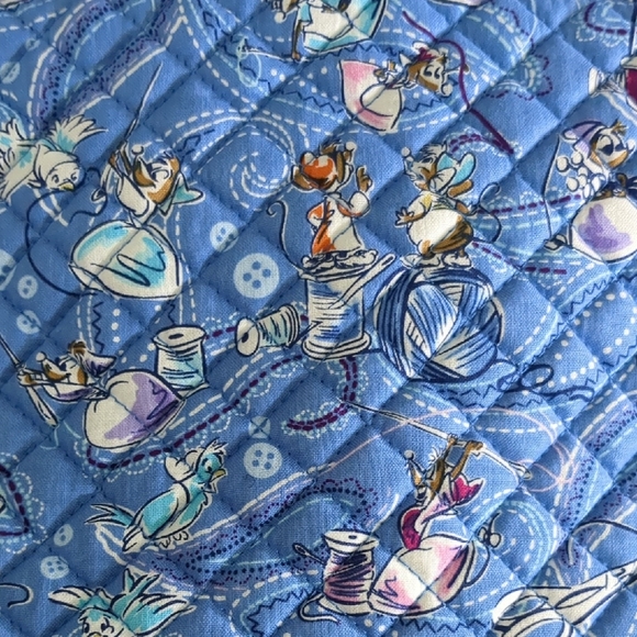 Vera Bradley Disney Blue Patterned Bag - Picture 9 of 13